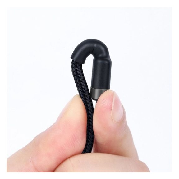Baseus Cafule USB-C gyorstöltő töltő- és adatkábel, 2m, szürke-fekete
