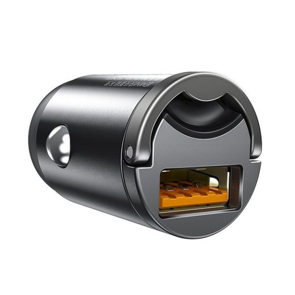 Baseus Tiny Star autós szivargyújtó gyorstöltő USB, 30W, szürke