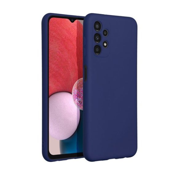 Forcell Soft szilikon hátlap tok Samsung Galaxy A13 4G, sötétkék