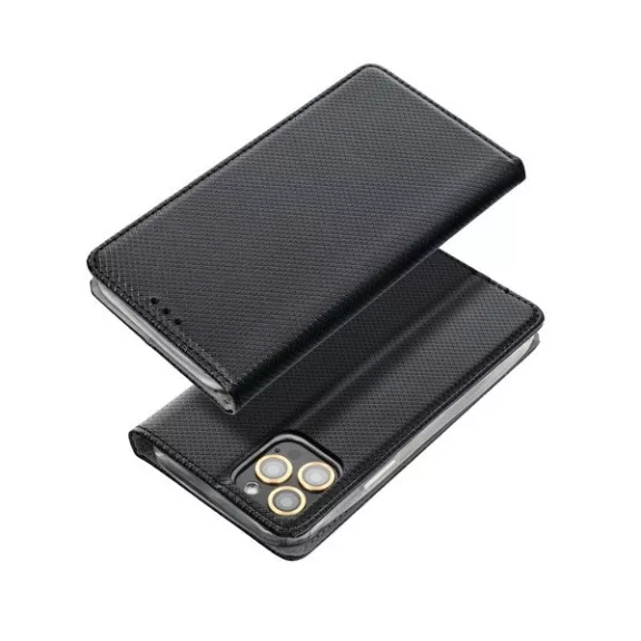 Magnet Samsung Galaxy A33 5G mágneses flip tok, fekete