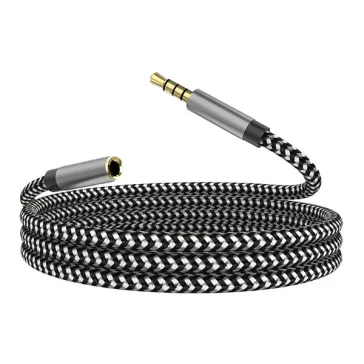   4smarts MatchCord audió kábel, 3,5 mm jack - 3,5 mm jack, apa/anya, 1m