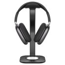 Spigen Nanotac Apple Airpods Max Stand MagFit, Magsafe asztali töltőpad és Apple AirPods Max tartó állvány, fekete