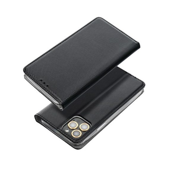 Magnet Samsung Galaxy M23 5G mágneses flip tok, fekete