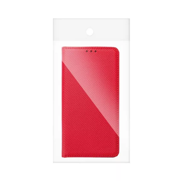 Magnet Samsung Galaxy M53 5G mágneses flip tok, piros