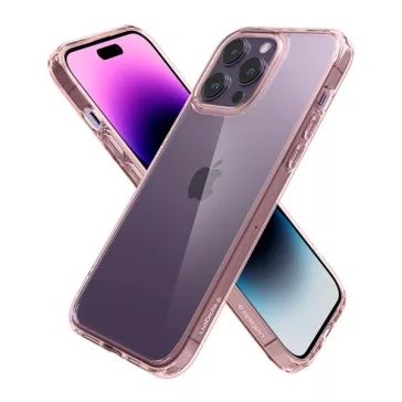   Spigen Ultra Hybrid Apple iPhone 14 Pro Max tok, Rose Crystal, rózsaszín