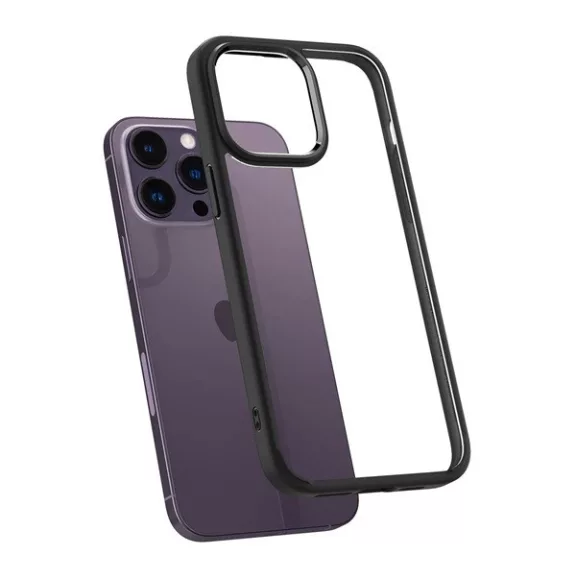 Spigen Ultra Hybrid Apple iPhone 14 Pro Max tok, Matte Black, fekete