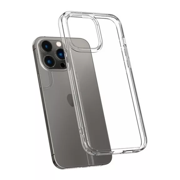 Spigen Ultra Hybrid Apple iPhone 14 Pro Max tok, Crystal Clear, átlátszó
