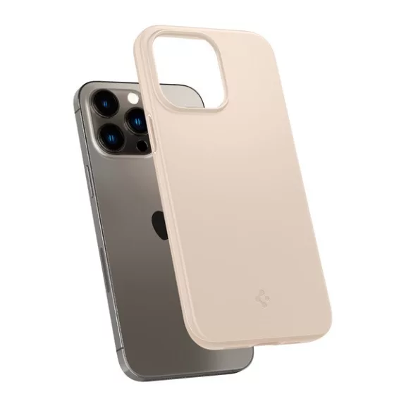 Spigen Thin Fit Apple iPhone 14 Pro Max tok, Sand Beige, bézs