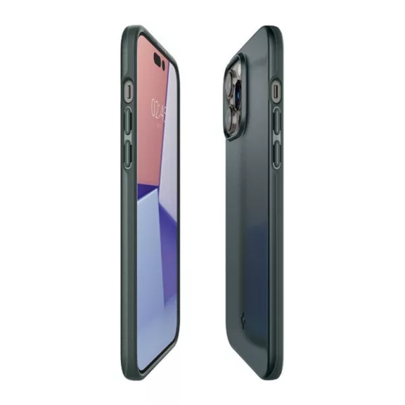 Spigen Thin Fit Apple iPhone 14 Pro Max tok Abyss Green, zöld