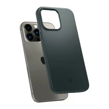   Spigen Thin Fit Apple iPhone 14 Pro Max tok Abyss Green, zöld