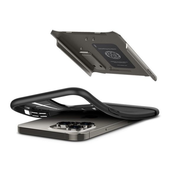 Spigen Slim Armor Apple iPhone 14 Pro Max tok, Black, fekete