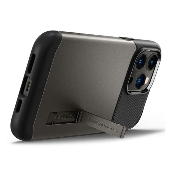 Spigen Slim Armor Apple iPhone 14 Pro Max tok, Black, fekete