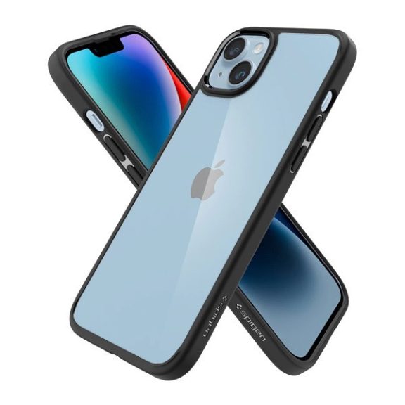 Spigen Ultra Hybrid Apple iPhone 14 tok, Matte Black, fekete