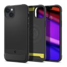 Spigen Rugged Armor Mag Apple iPhone 14 tok, Matte Black Magsafe, fekete
