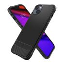 Spigen Rugged Armor Mag Apple iPhone 14 tok, Matte Black Magsafe, fekete