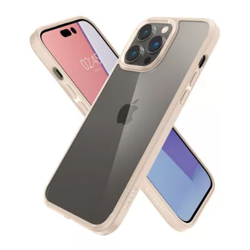  Spigen Ultra Hybrid Apple iPhone 14 Pro tok, Sand Beige, bézs