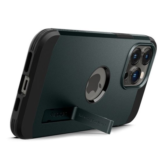 Spigen Tough Armor MagFit Apple iPhone 14 Pro tok Abyss Green MagSafe, zöld