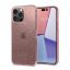 Spigen Liquid Crystal Glitter Apple iPhone 14 Pro tok, Glitter Rose Quartz, átlátszó