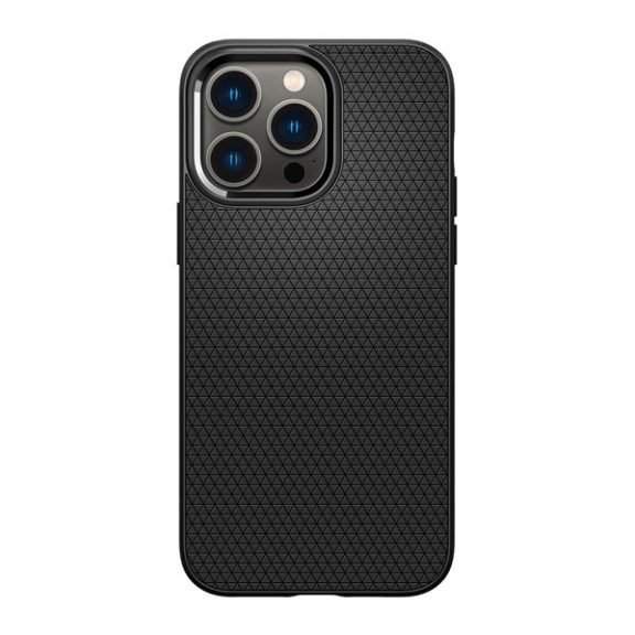 Spigen Liquid Air Apple iPhone 14 Pro tok, Matte Black, fekete