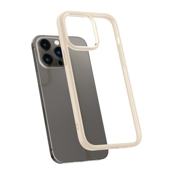 Spigen Crystal Hybrid Apple iPhone 14 Pro tok, Sand Beige, bézs