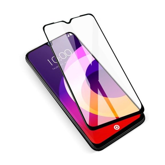 Xiaomi Redmi 10C/10 Power Full Glue Ceramic hajlított tempered glass kijelzővédő üvegfólia, fekete