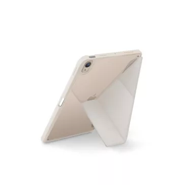   Uniq Moven Apple iPad Air ( 2020 / 2022 / 2024 / 2025 ), műanyag tok, bézs