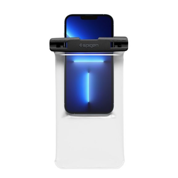 Spigen Aqua Shield A601 univerzális vízálló tok, átlátszó