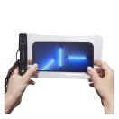 Spigen Aqua Shield  A610 univerzális lebegő vízálló tok, átlátszó