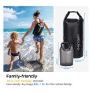 Spigen Aqua Shield A630 univerzális vízálló táska, fekete