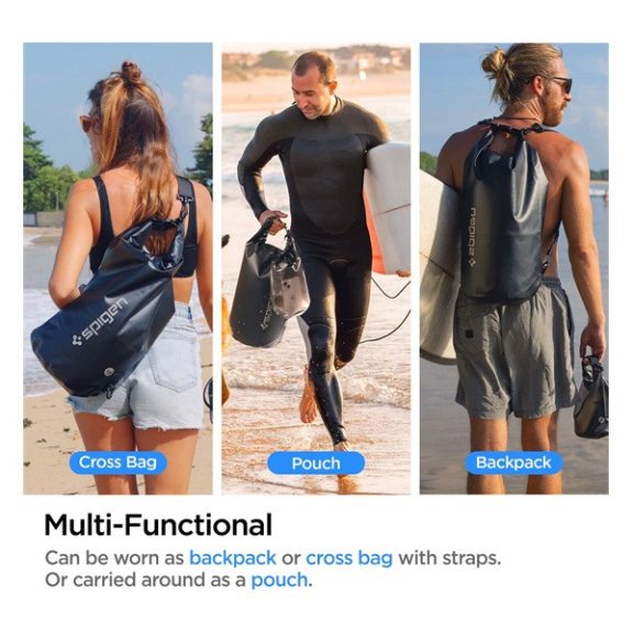 Spigen Aqua Shield A630 univerzális vízálló táska, fekete