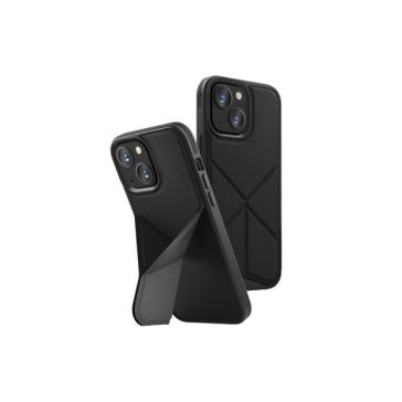   Uniq Transforma Apple iPhone 14 Plus, MagSafe szilikon tok, fekete