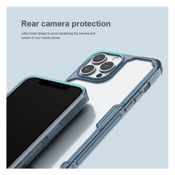 Nillkin Nature Pro Apple iPhone 14 Pro szilikon tok, átlátszó