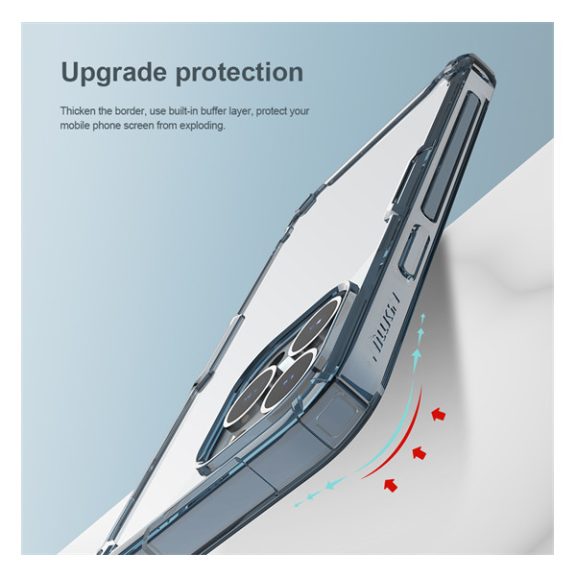 Nillkin Nature Pro Apple iPhone 14 Pro szilikon tok, átlátszó