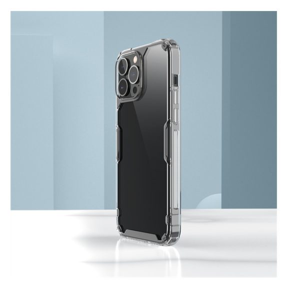 Nillkin Nature Pro Apple iPhone 14 Pro szilikon tok, átlátszó