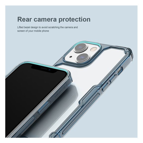 Nillkin Nature Pro Apple iPhone 14 Plus szilikon tok, átlátszó