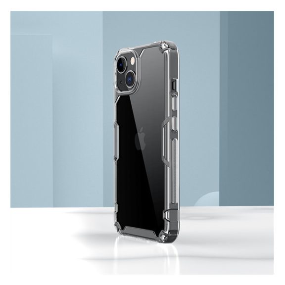 Nillkin Nature Pro Apple iPhone 14 Plus szilikon tok, átlátszó