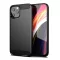 Forcell Carbon hátlap tok Apple iPhone 14 Pro, fekete