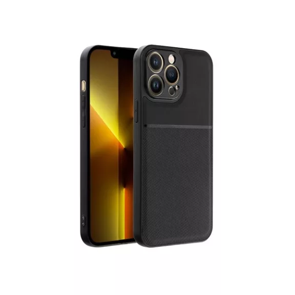 Forcell Noble hátlap tok, Apple iPhone 14 Pro Max, fekete