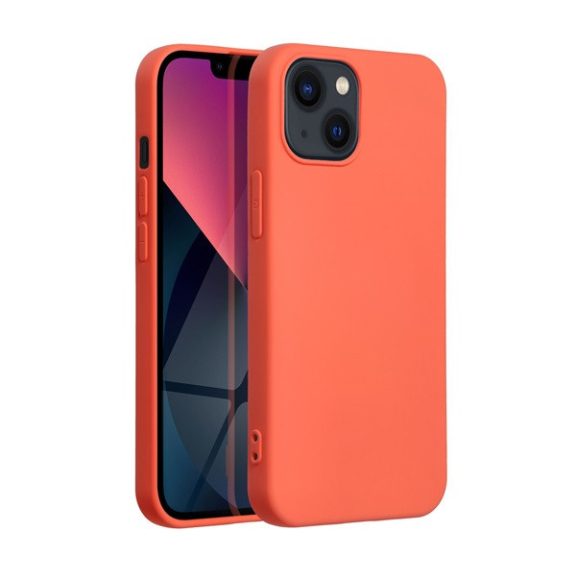 Forcell Szilikon LITE hátlap tok Apple iPhone 14 Plus, rózsaszín