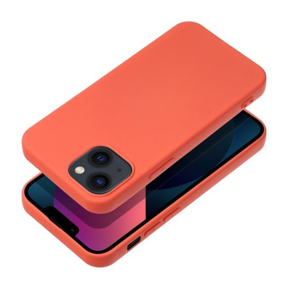 Forcell Szilikon LITE hátlap tok Apple iPhone 14 Plus, rózsaszín