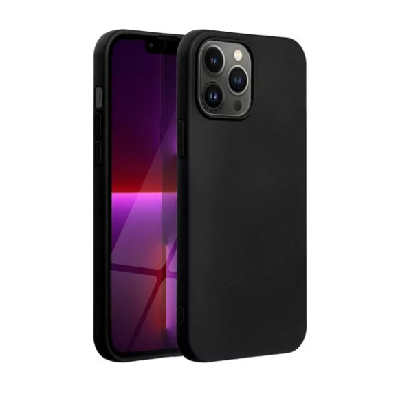 Forcell Szilikon LITE hátlap tok Apple iPhone 14 Pro Max, fekete