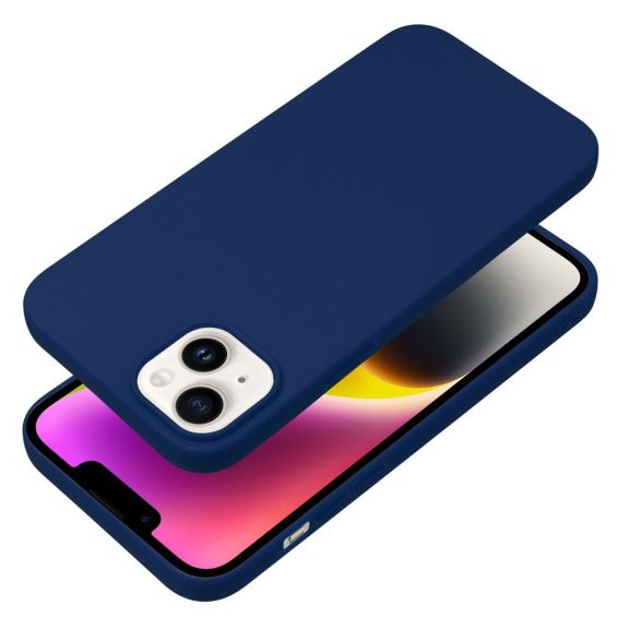 Forcell Soft szilikon hátlap tok Apple iPhone 14 Plus, kék