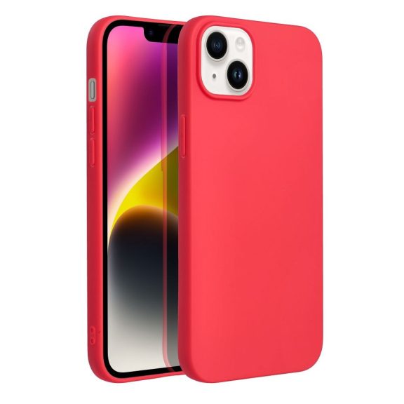 Forcell Soft szilikon hátlap tok Apple iPhone 14 Plus, piros