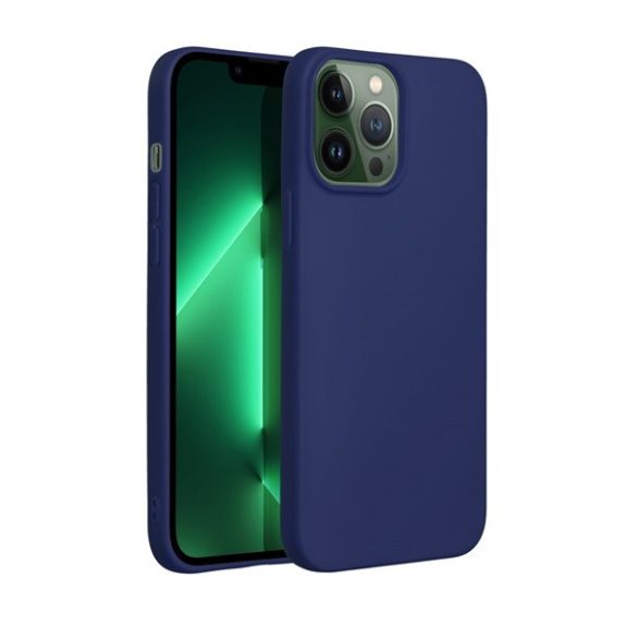 Forcell Soft szilikon hátlap tok Apple iPhone 14 Pro Max, kék