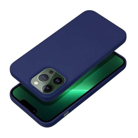 Forcell Soft szilikon hátlap tok Apple iPhone 14 Pro Max, kék