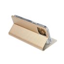 Magnet Apple iPhone 14 Plus mágneses flip tok, arany