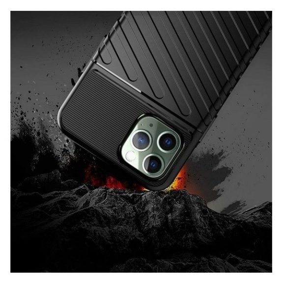 Forcell Thunder hátlap tok Apple iPhone 13 Pro, fekete