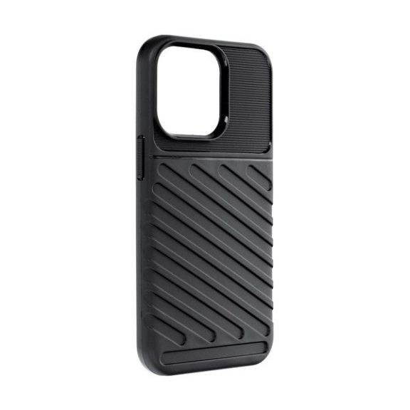 Forcell Thunder hátlap tok Apple iPhone 13 Pro, fekete