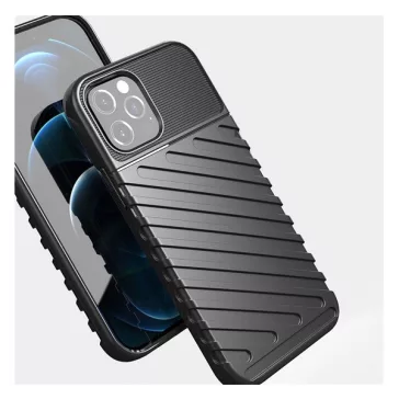 Forcell Thunder hátlap tok Samsung Galaxy A53 5G, fekete