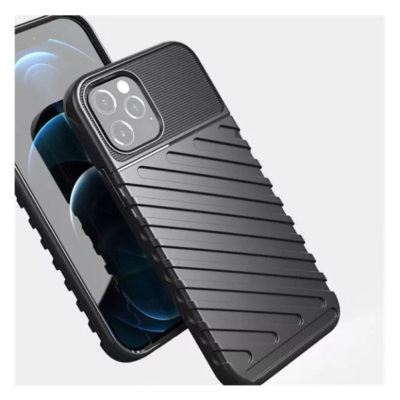 Forcell Thunder hátlap tok Samsung Galaxy A53 5G, fekete